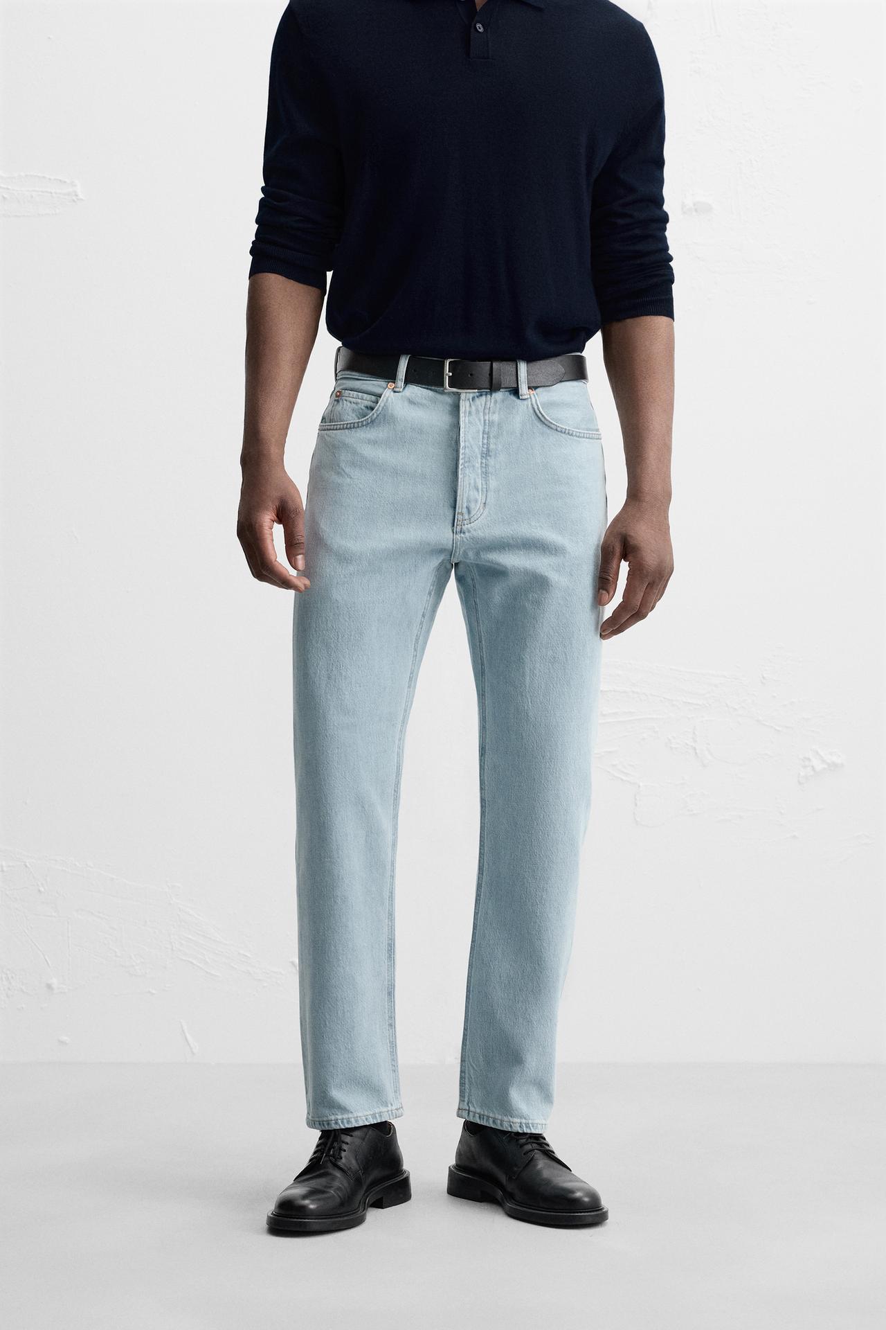 ZARA STRAIGHT-LEG JEANS
