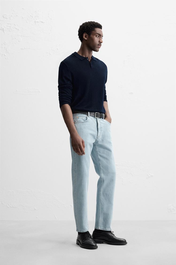 ZARA STRAIGHT-LEG JEANS