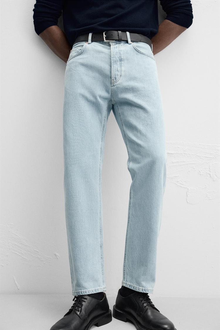 ZARA STRAIGHT-LEG JEANS