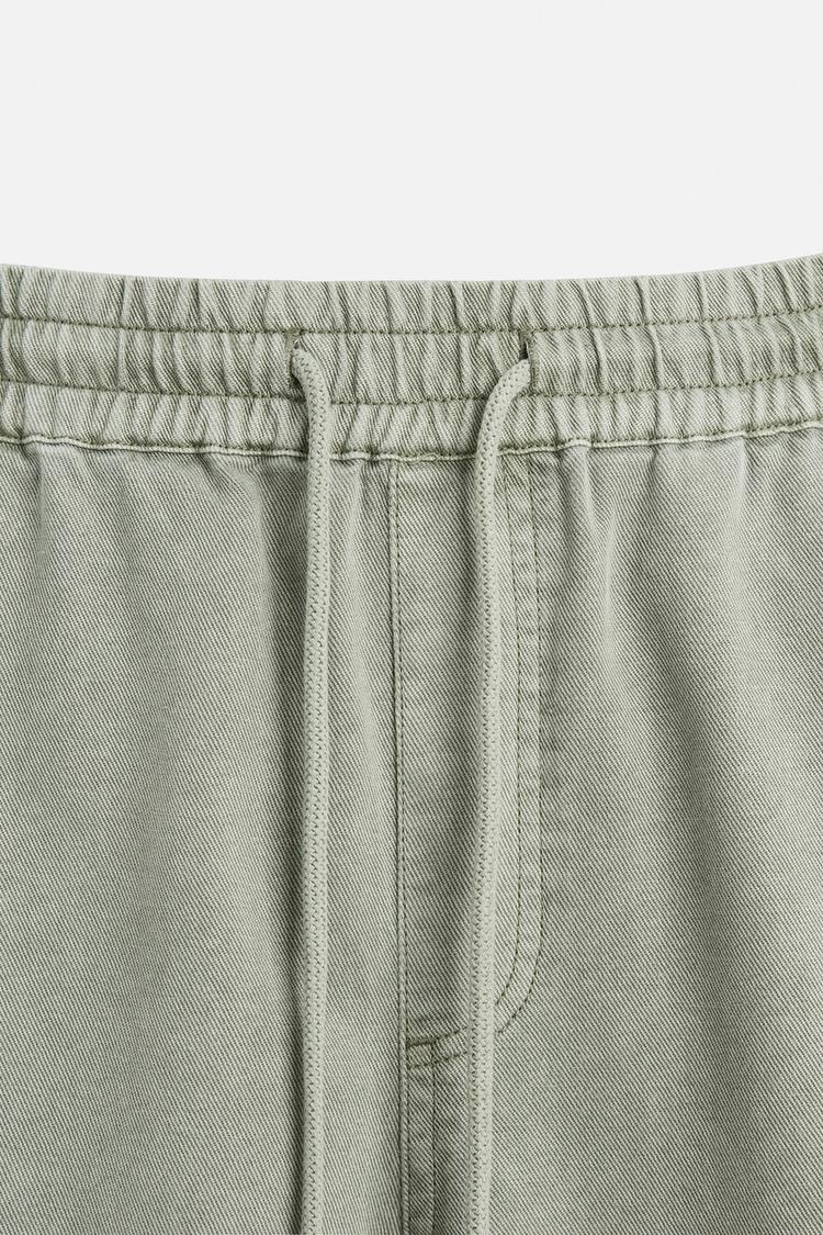 ZARA COTTON - TROUSERS
