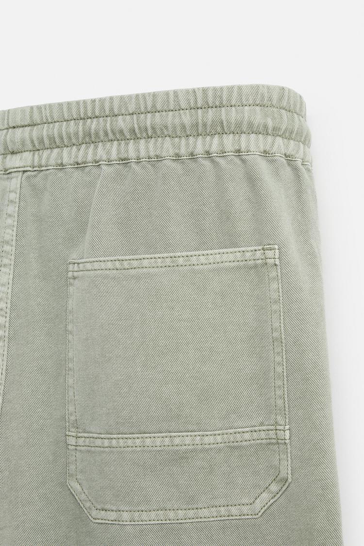 ZARA COTTON - TROUSERS