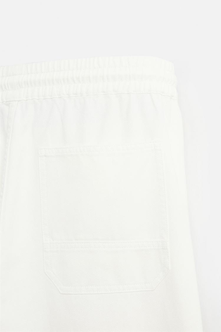 ZARA COTTON - TROUSERS