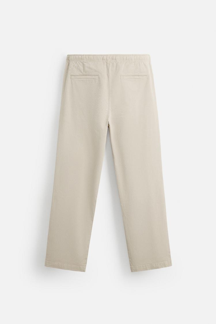 Zara linen slim fit jogger