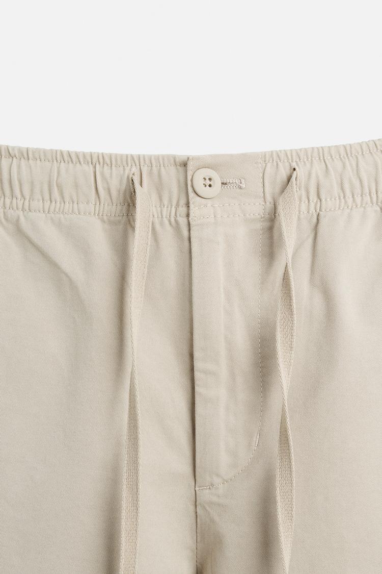Zara linen slim fit jogger