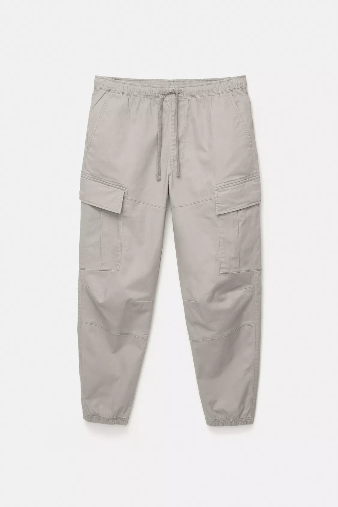 Pull&Bear Cargo Joggers (Off-White)