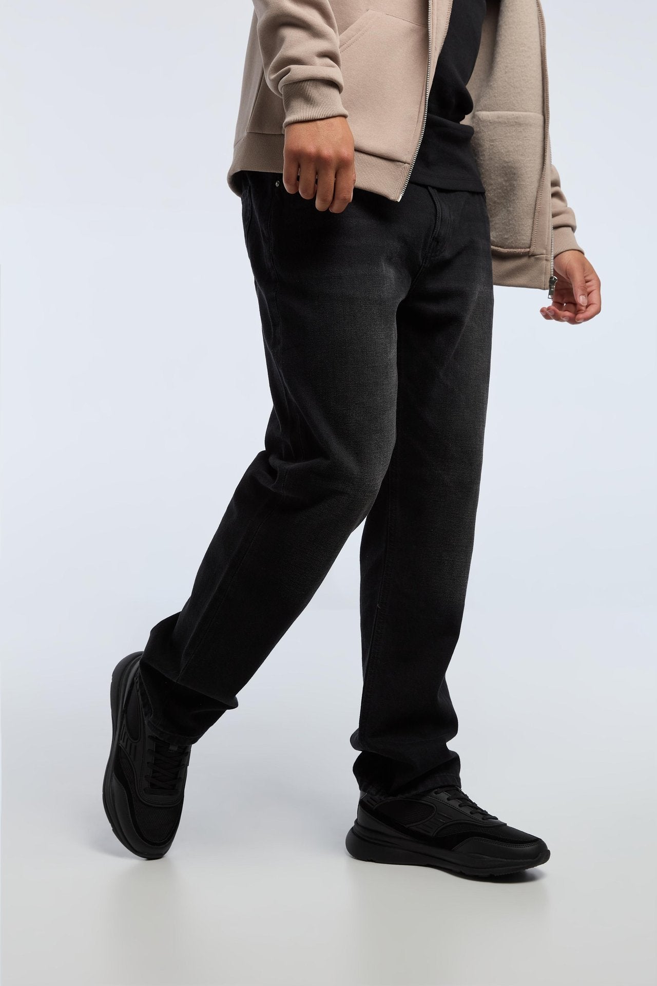 Smog regular black jeans