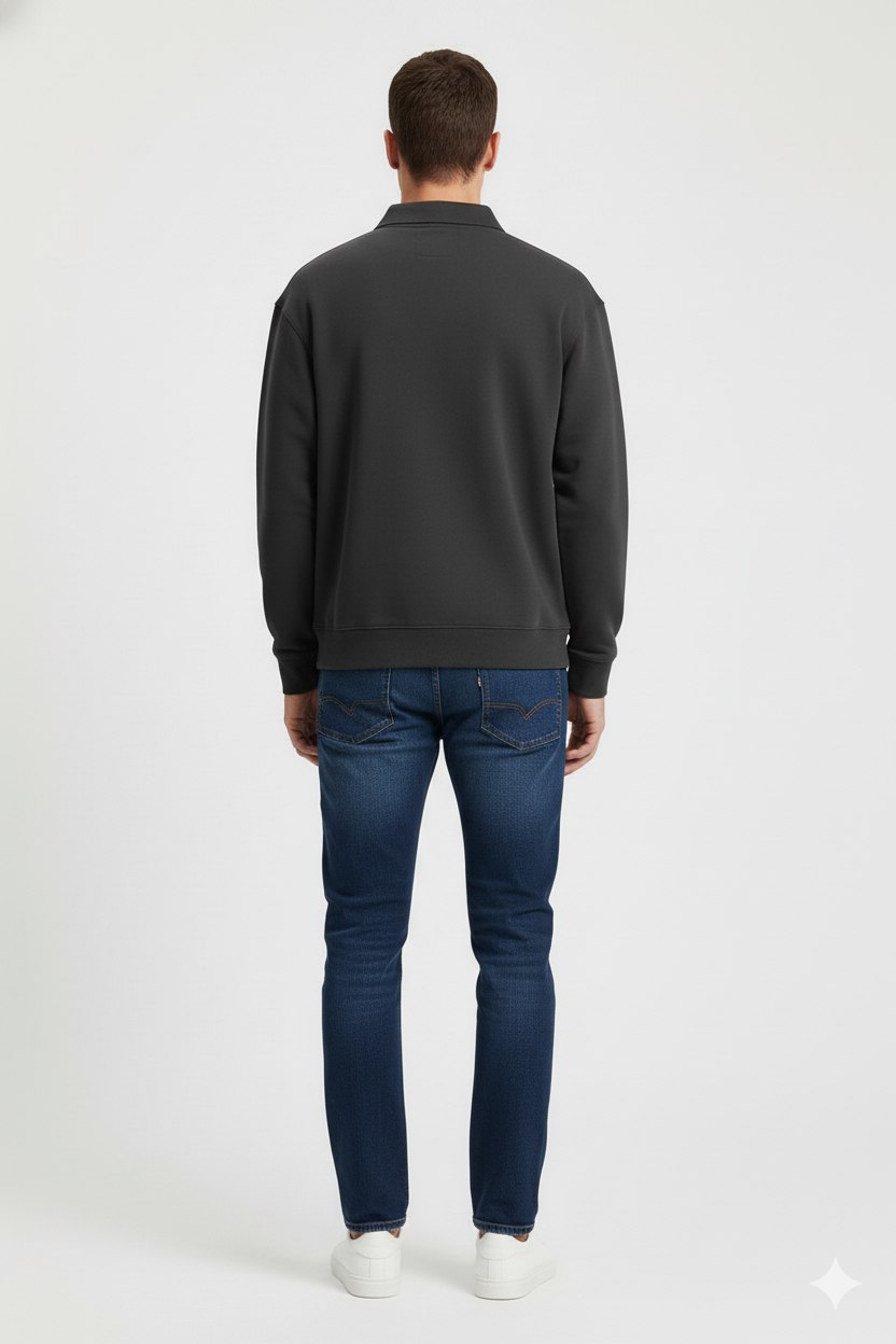 ZARA POLO SWEATSHIRT
