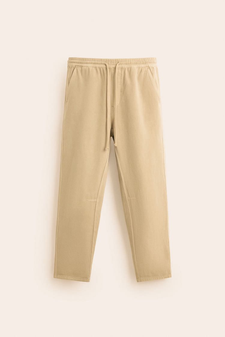 ZARA COTTON - TROUSERS