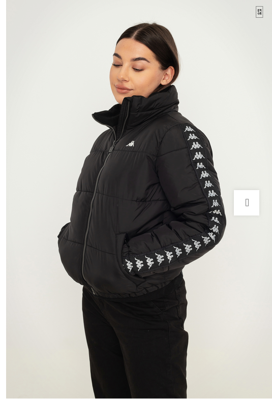 Kappa puffer jacket women Square stock