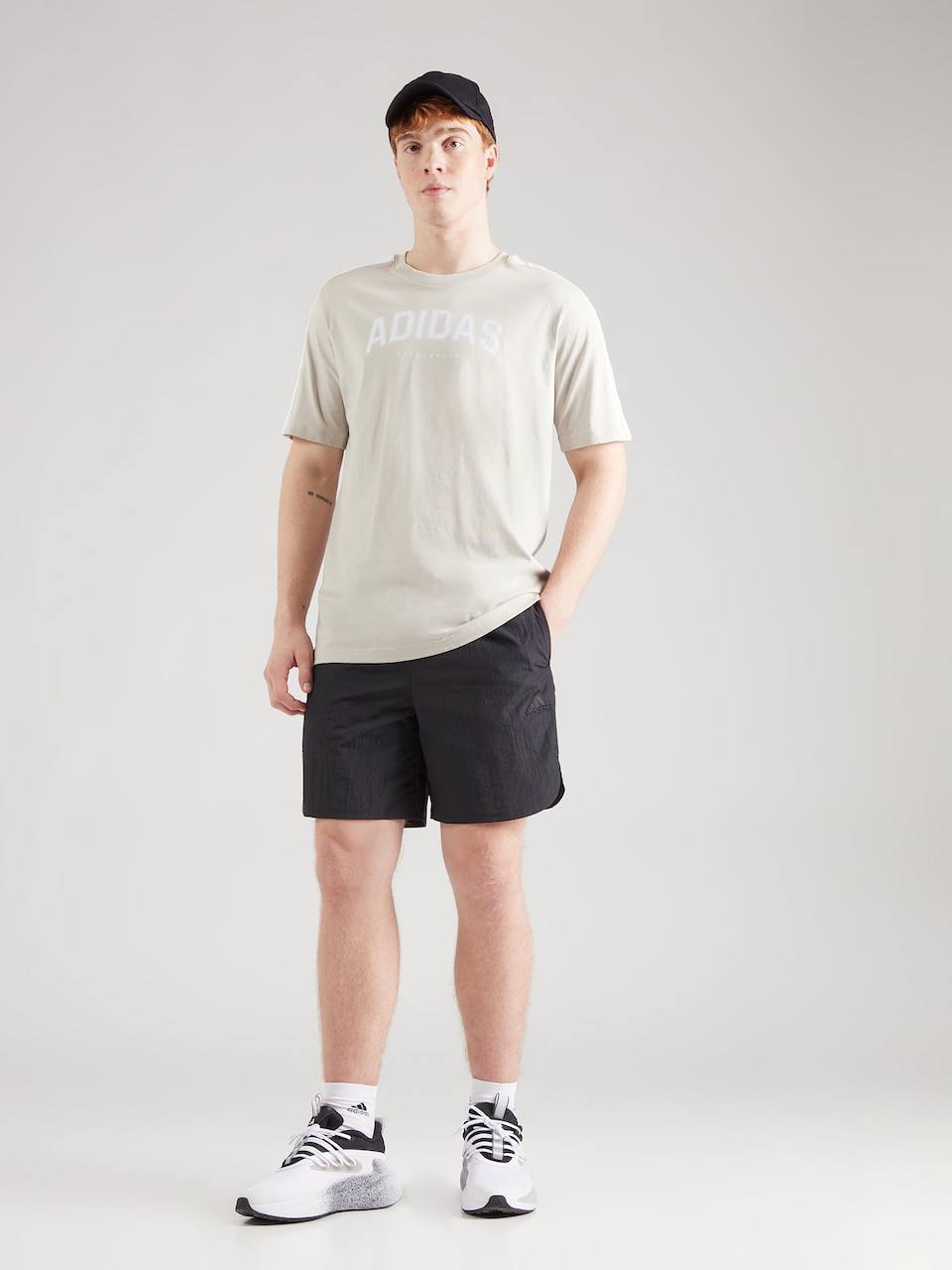 Adidas logo printed T-shirt