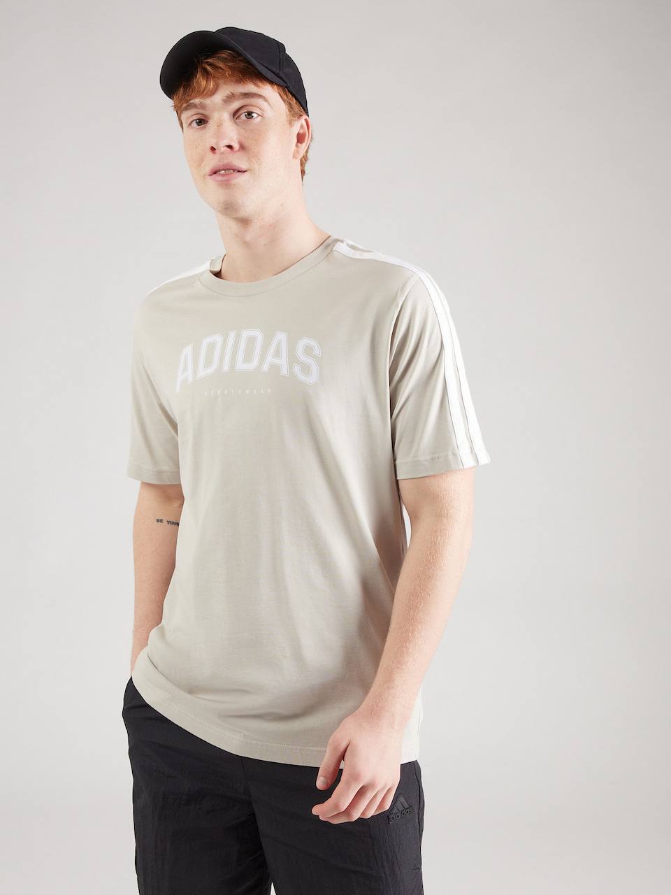 Adidas logo printed T-shirt