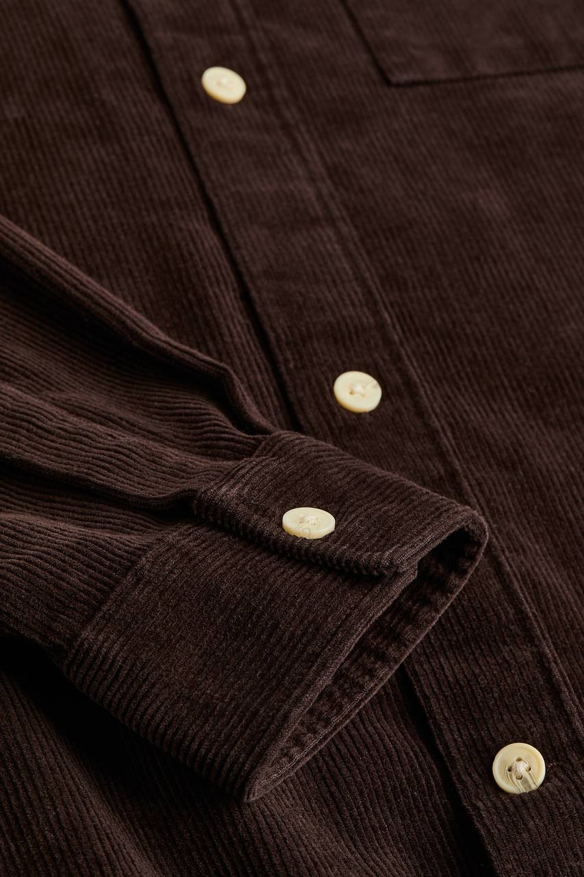 H&m Velvet Overshirt