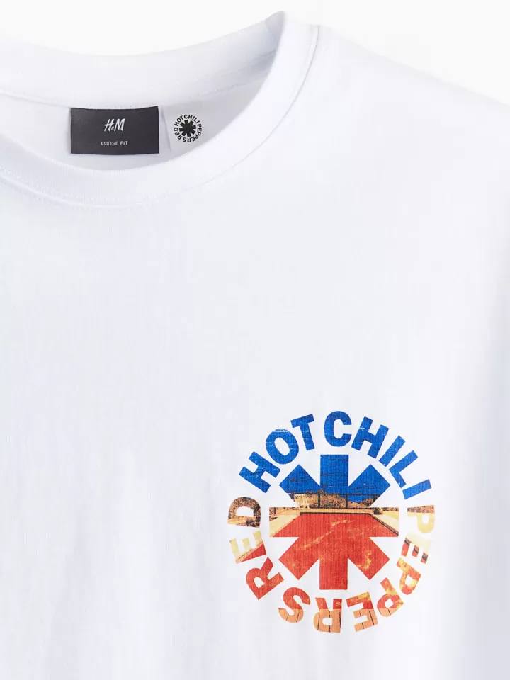 H&M printed loose fit T-shirt