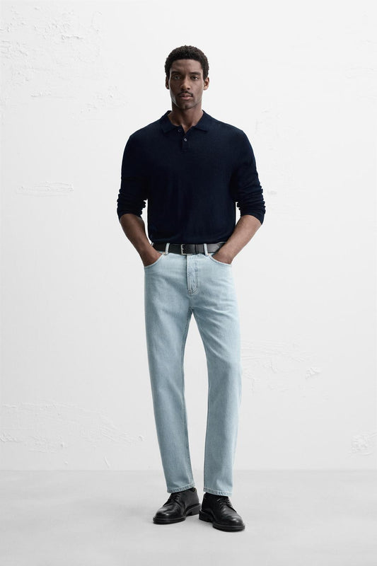 ZARA STRAIGHT-LEG JEANS