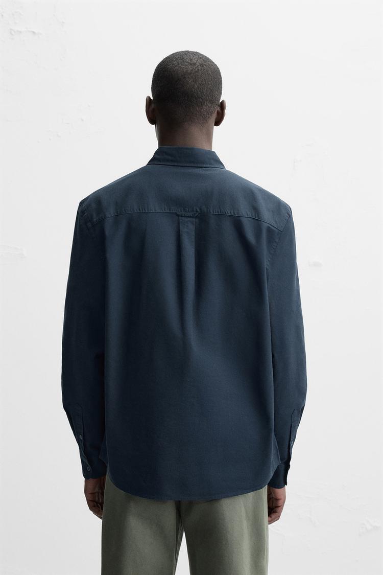 Zara oxford long sleeve shirt