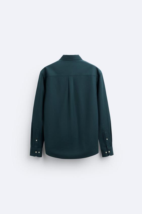 Zara oxford long sleeve shirt