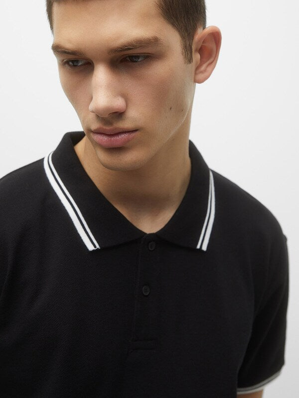 Pull&Bear Basic polo T-shirt