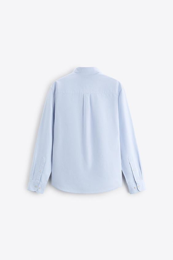 Zara oxford long sleeve shirt