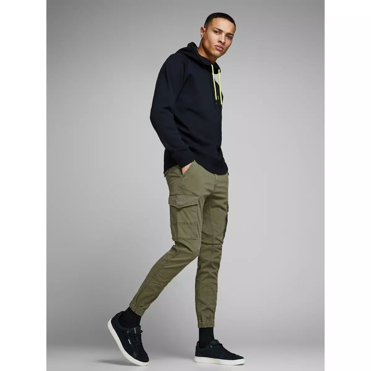 Jack&Jones Slim Stretch Cuffed Cargo Pants
