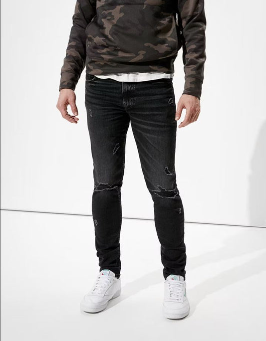 AE AirFlex+ Ripped Slim Jeans