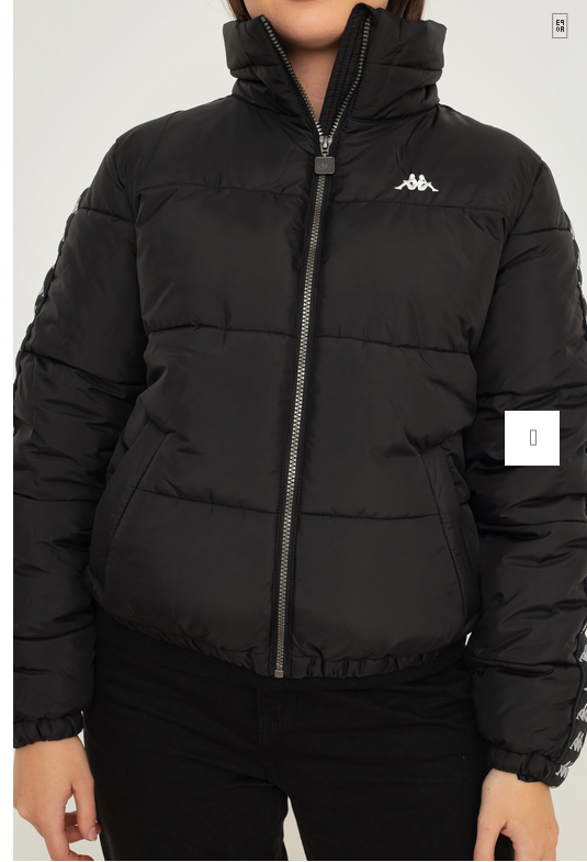 Kappa puffer jacket women Square stock