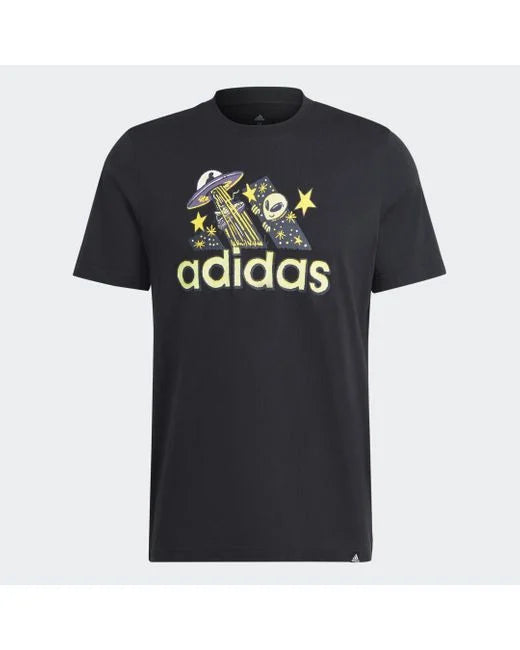 Adidas space printed T-shirt