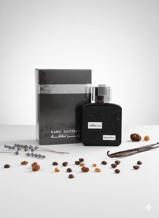 Ramz Lattafa Silver Lattafa Perfumes for women and men