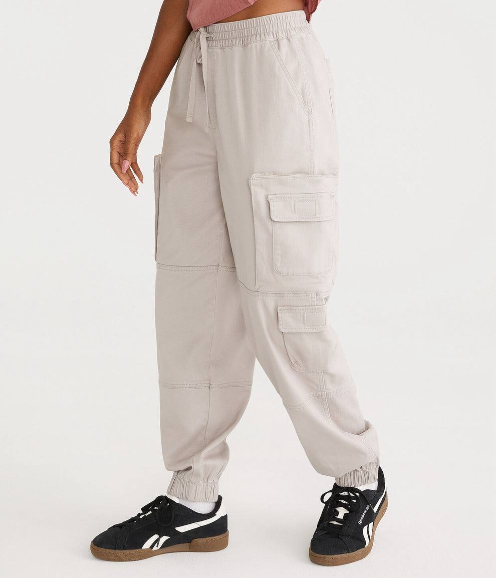 Aeropostale cargo jogger pants women