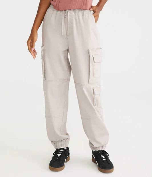 Aeropostale cargo jogger pants women