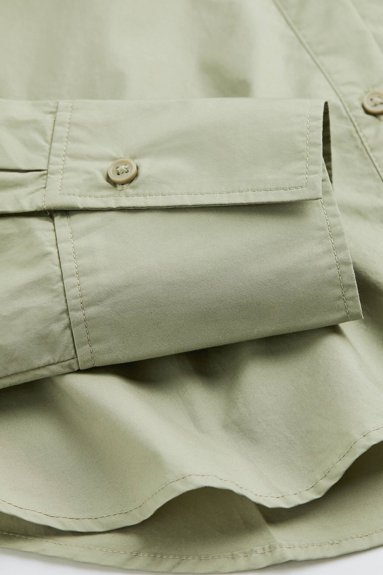 H&M cropped shirt women