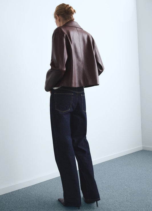 Mango Denim pants women