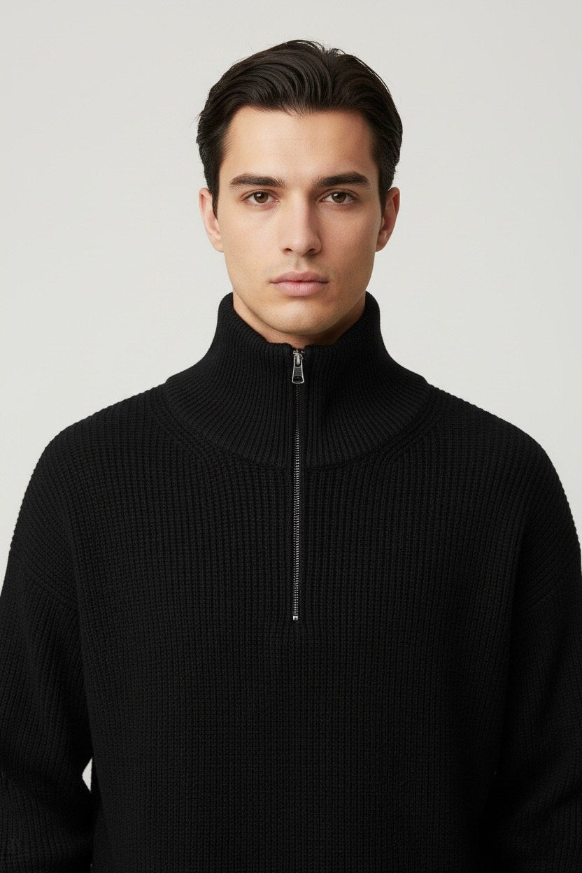 Pull&Bear Quarter zipper sweater