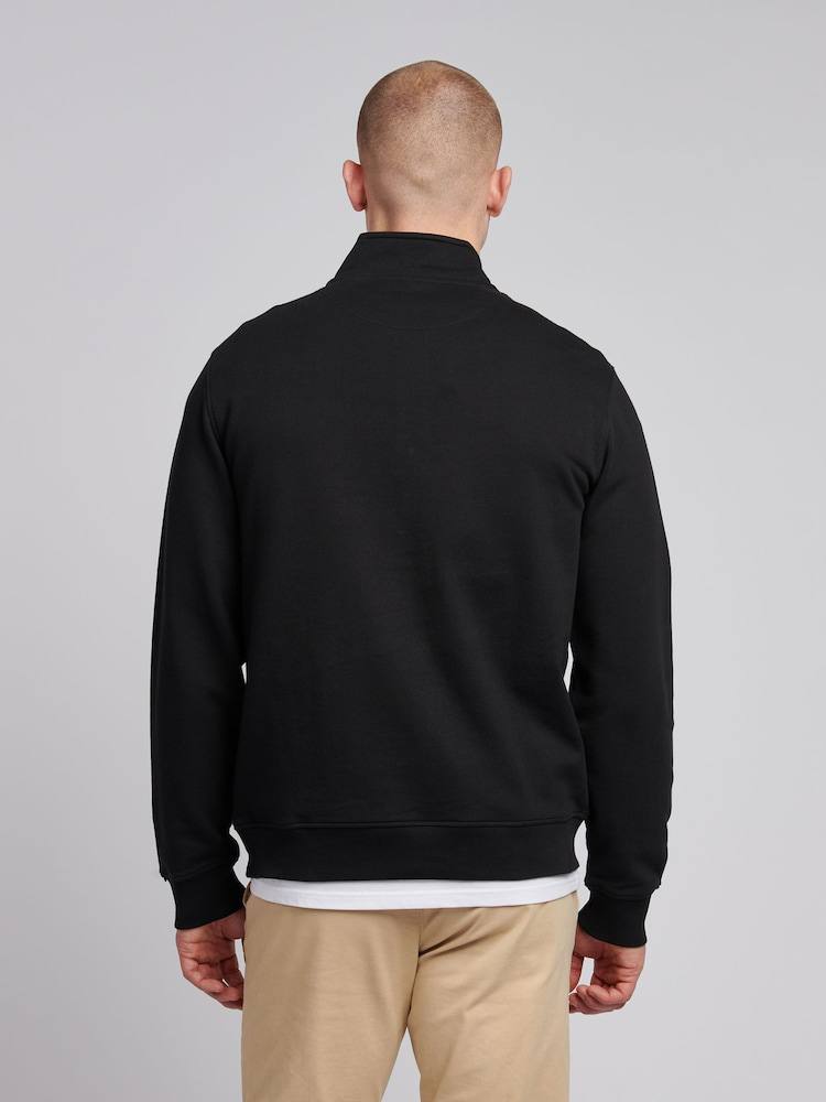 U.S. Polo Assn Sweater Red Fleece Quarter Zip Pullover Men