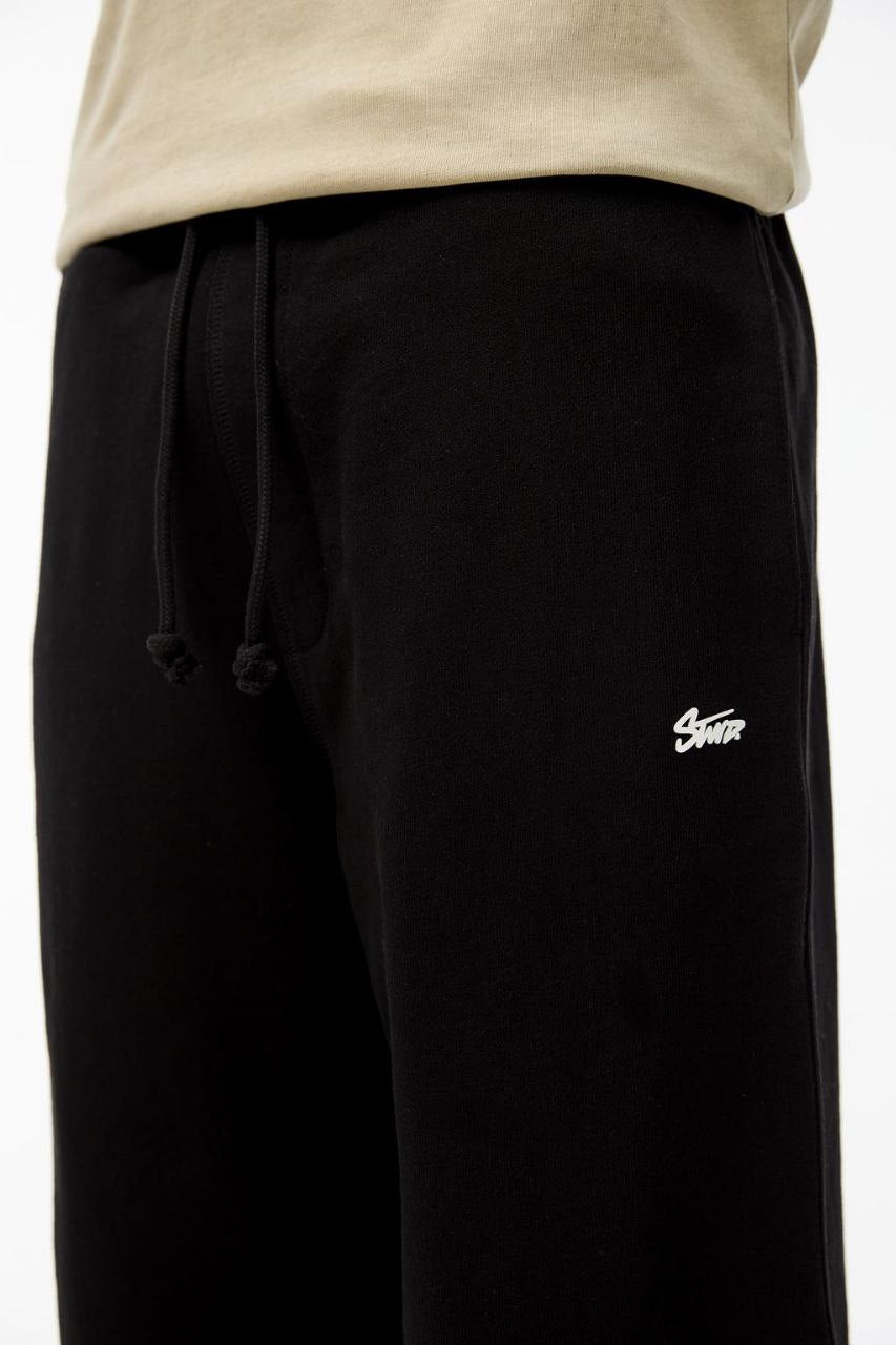 Pull&Bear STWD Jogger Trousers black