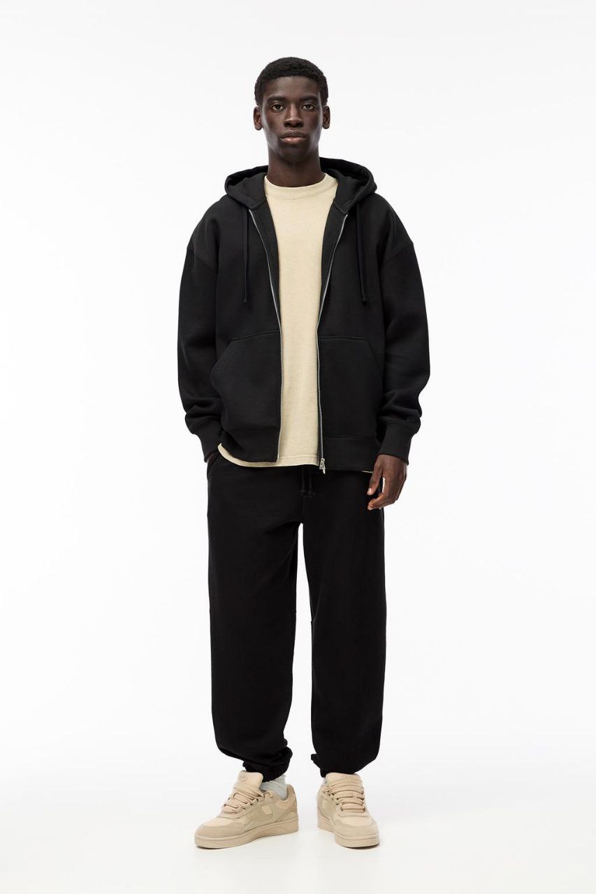 Pull&Bear STWD Jogger Trousers black