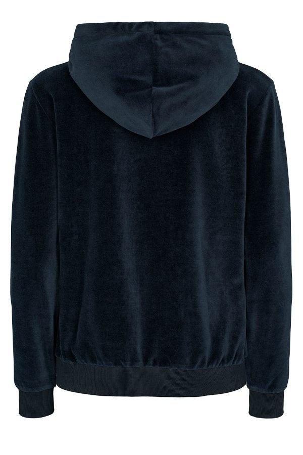 U.S POLO velour zipper hoodie