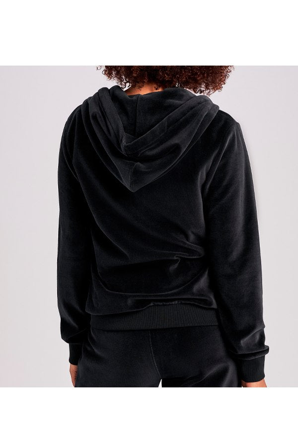 U.S POLO velour zipper hoodie