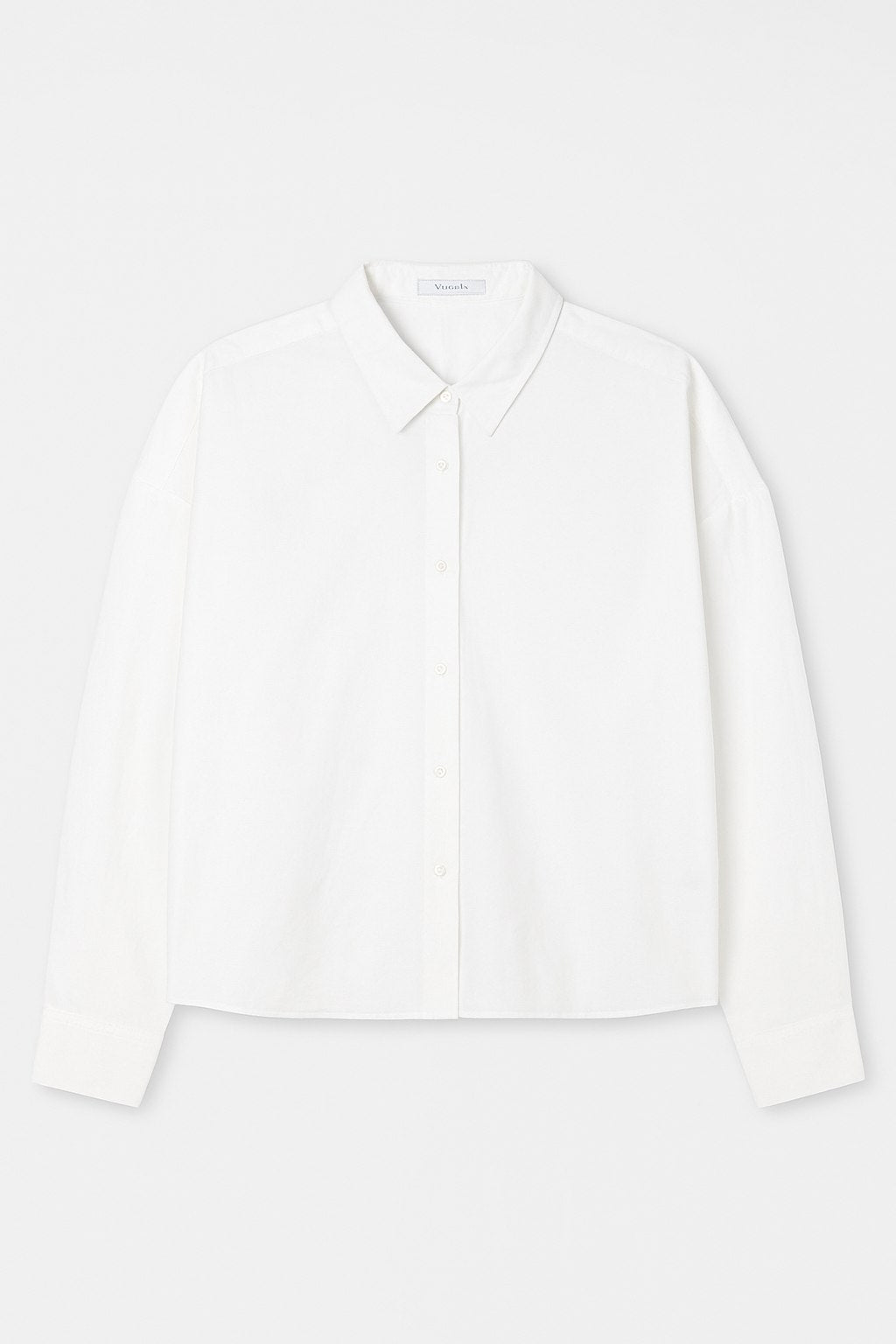 Reserved cropped shirt women