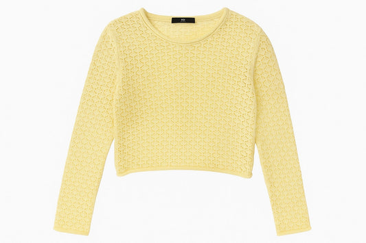 Only knitted crewneck sweater