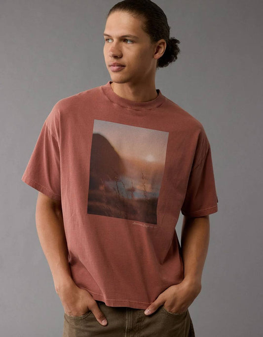 American Eagle Oversized Graphic T-Shirt