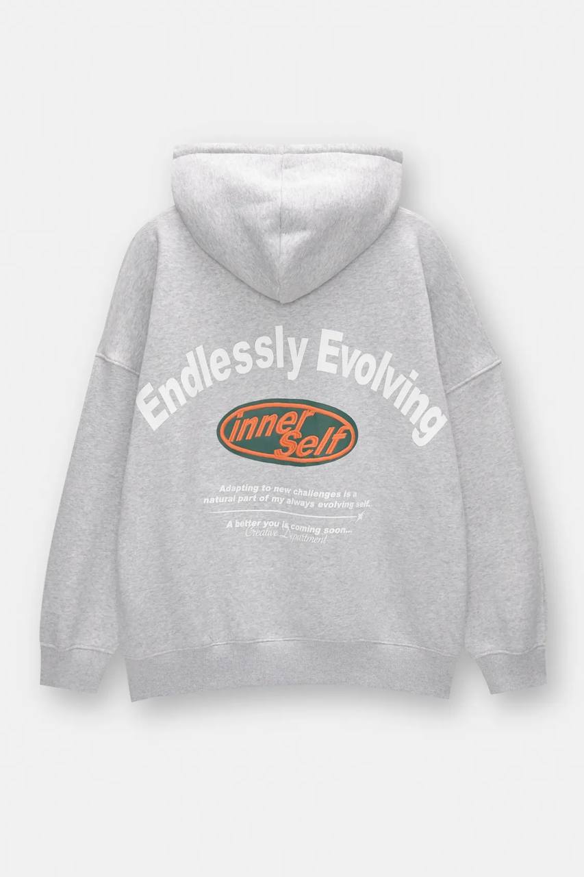 Pull&Bear printed hoodie women