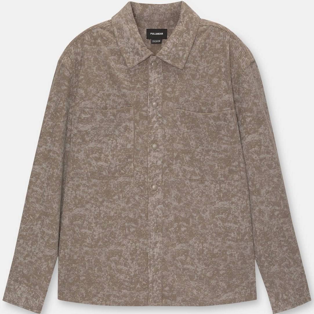 Pull&Bear Velvet Padded Jacket