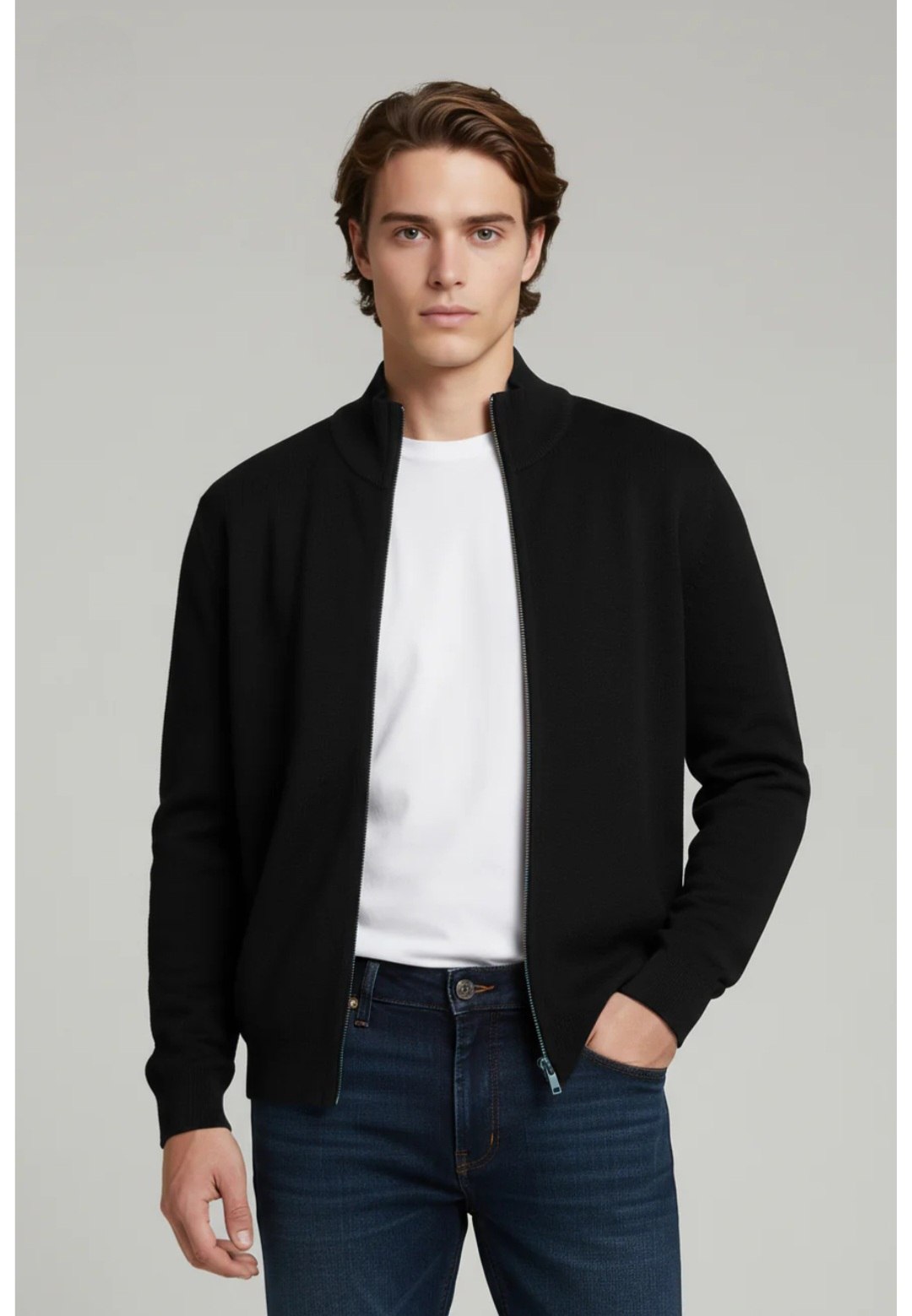 Celio full zipper sweater