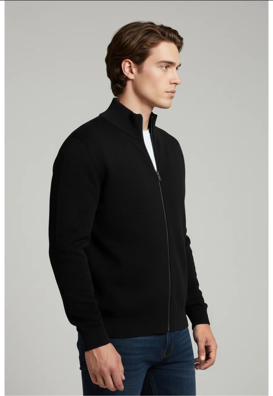 Celio full zipper sweater