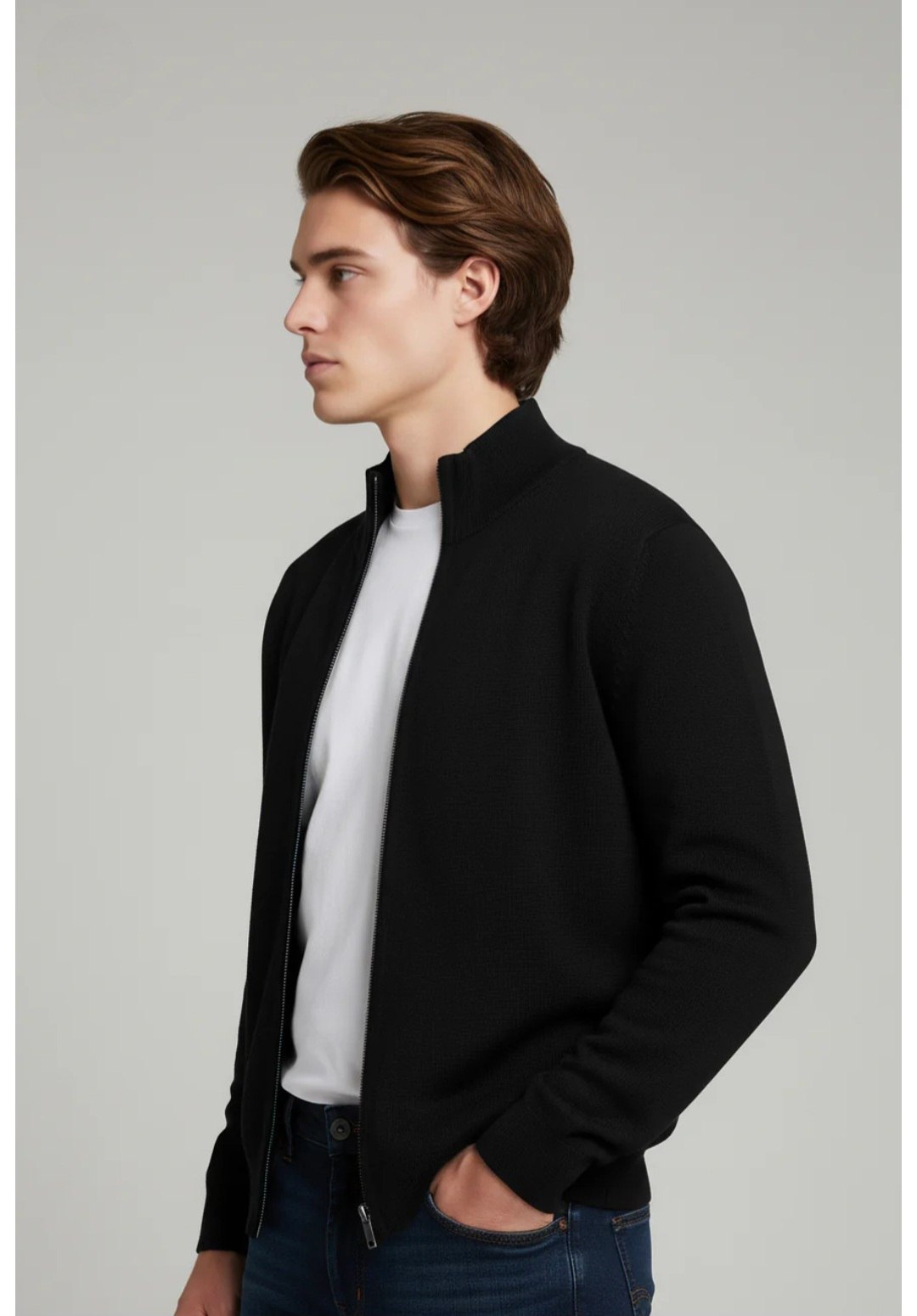 Celio full zipper sweater