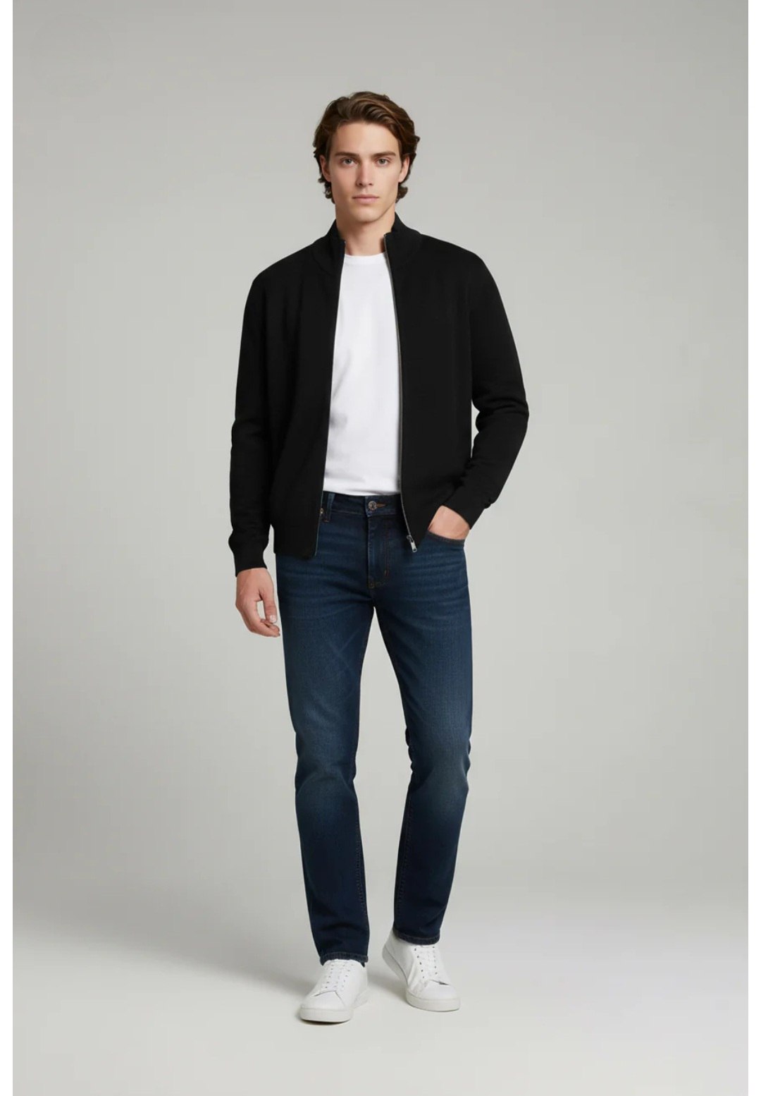 Celio full zipper sweater