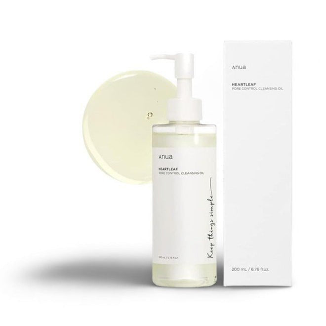 Anua Heartleaf Pore Control Cleansing Oil.