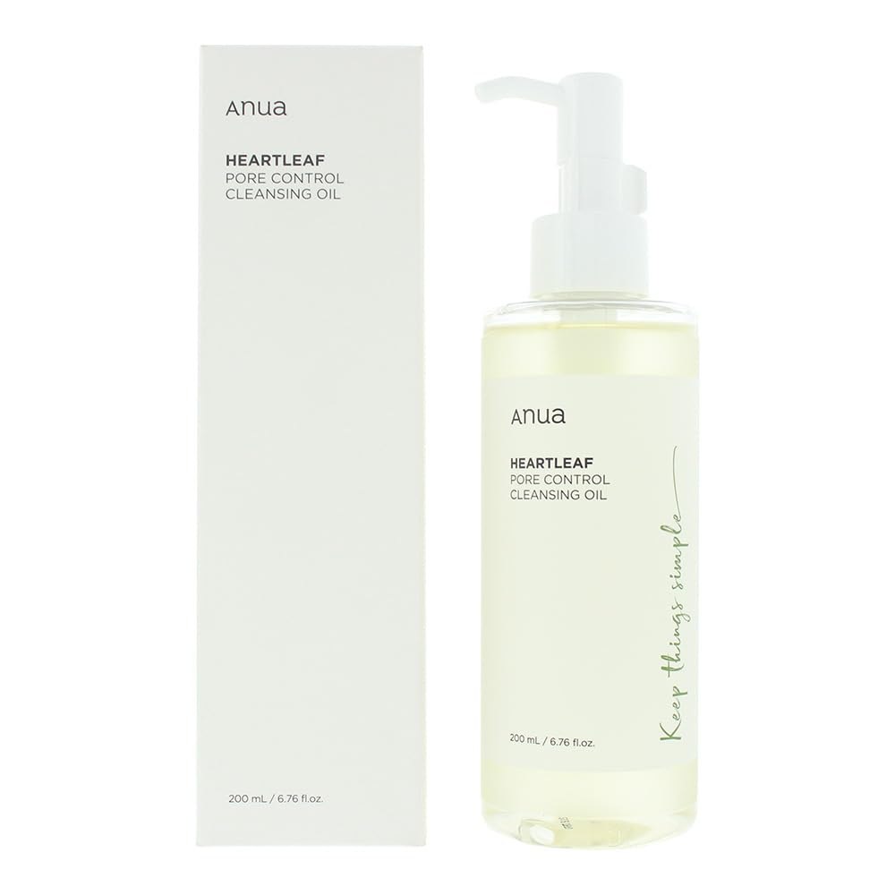 Anua Heartleaf Pore Control Cleansing Oil.