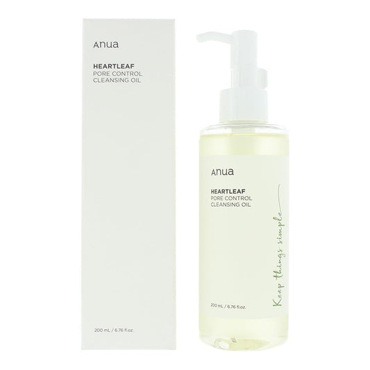 Anua Heartleaf Pore Control Cleansing Oil.