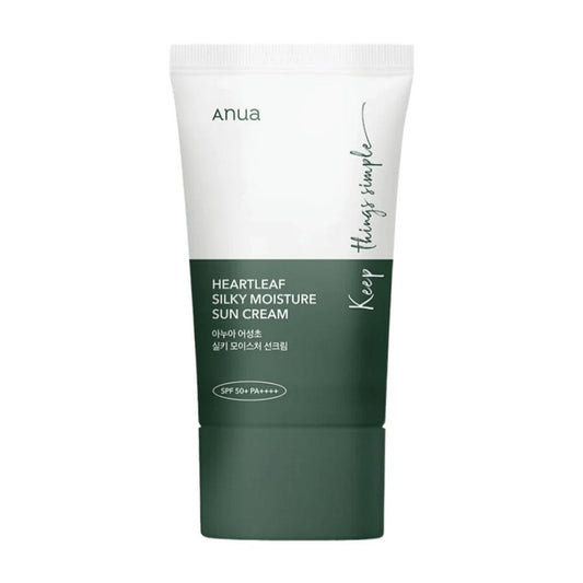 Anua Heartleaf Silky Moisture Sun Cream